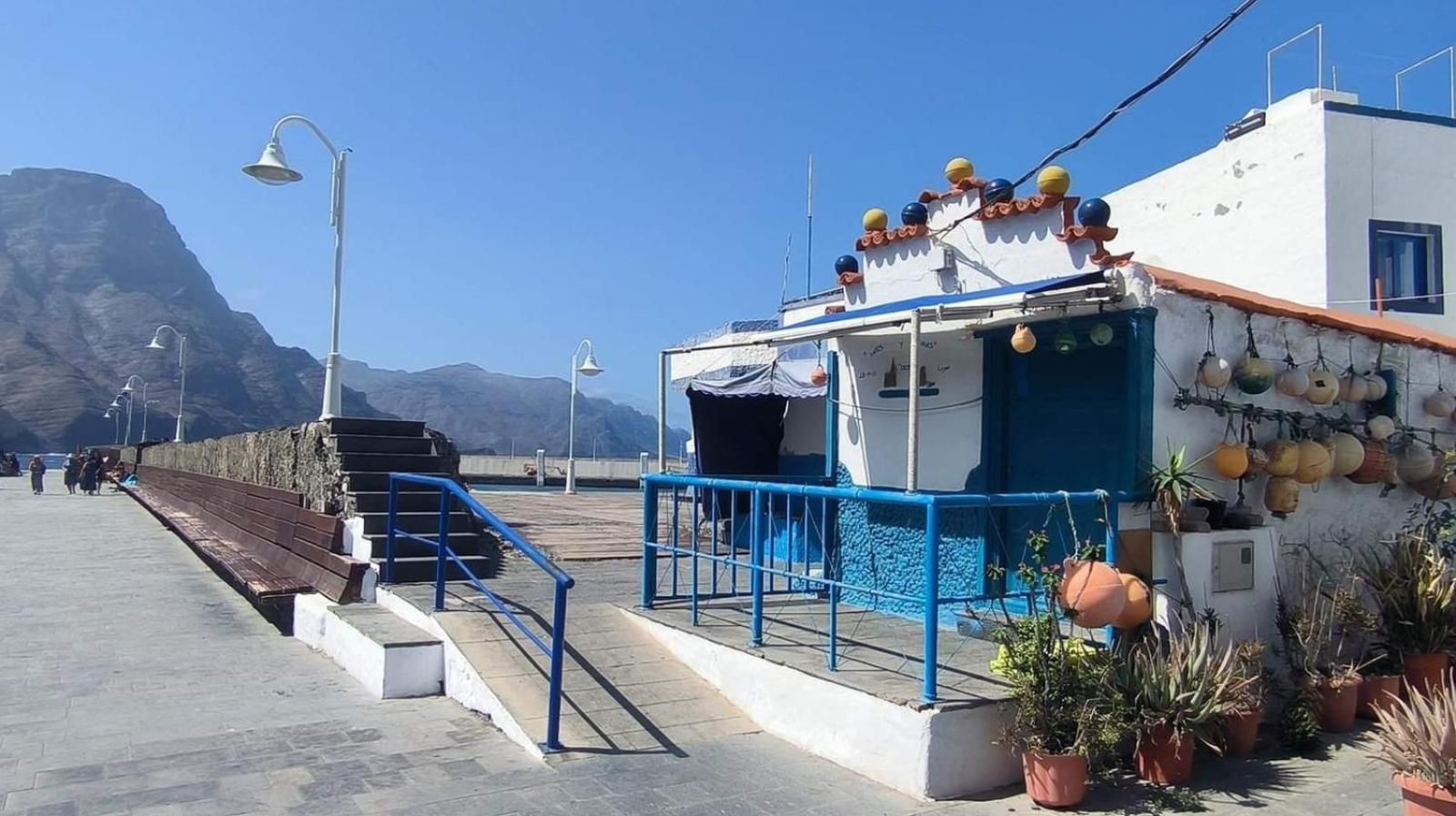 Ferienwohnung Casa Bimba Agaete Con Terraza Y Ducha Exterior Exterior foto