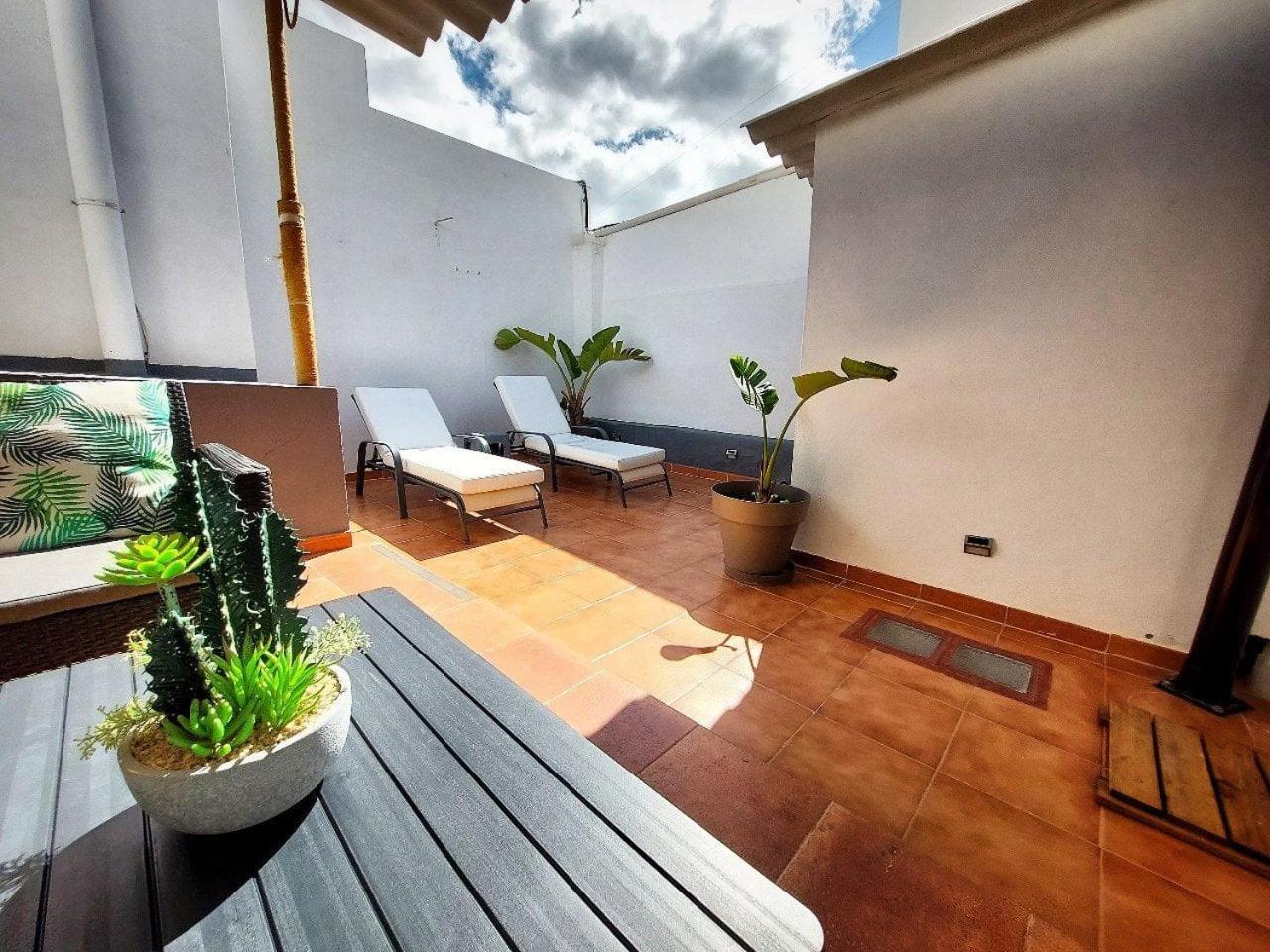 Ferienwohnung Casa Bimba Agaete Con Terraza Y Ducha Exterior Exterior foto