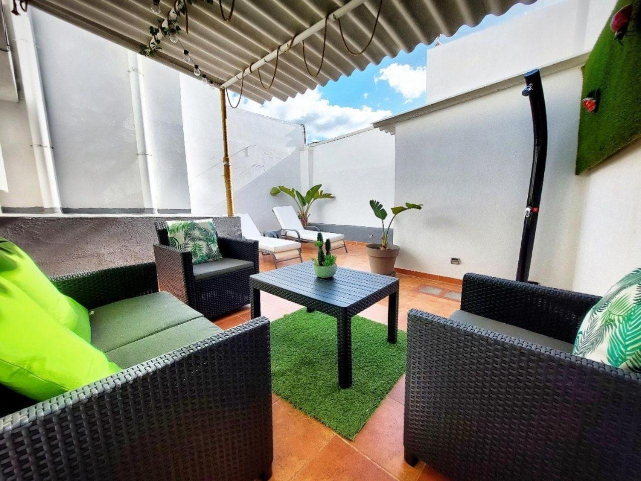 Ferienwohnung Casa Bimba Agaete Con Terraza Y Ducha Exterior Exterior foto