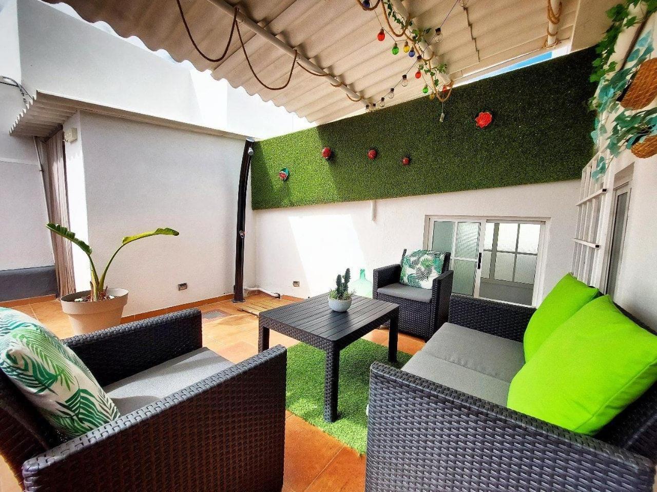 Ferienwohnung Casa Bimba Agaete Con Terraza Y Ducha Exterior Exterior foto