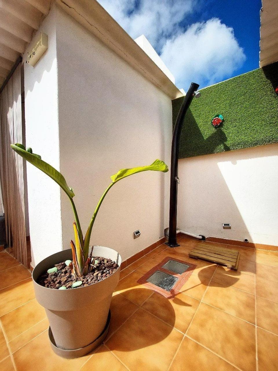 Ferienwohnung Casa Bimba Agaete Con Terraza Y Ducha Exterior Exterior foto